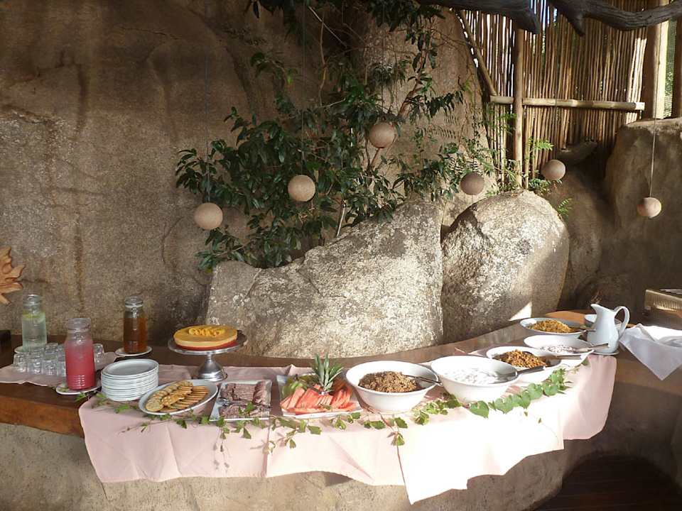 Frühstücksbüffet Hotel Kwa Madwala Private Game Reserve