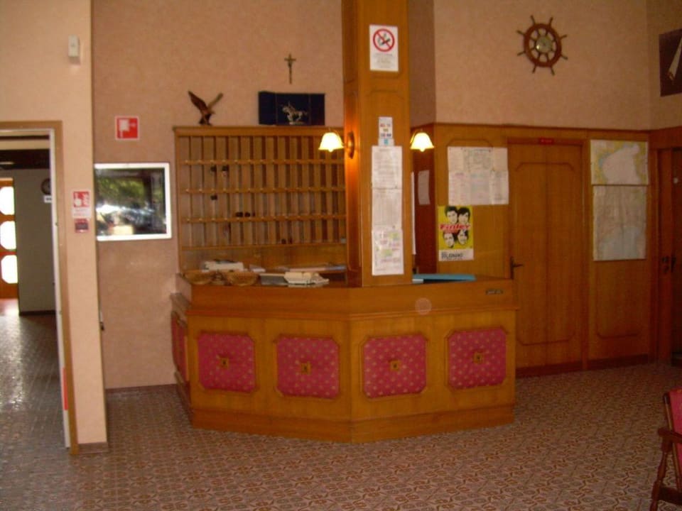 Rezeption Hotel Al Cavallino Bianco