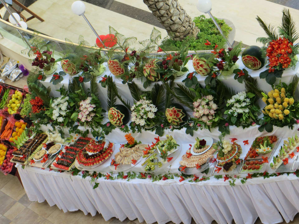 Büffet am türkischen Abend Saphir Resort & Spa