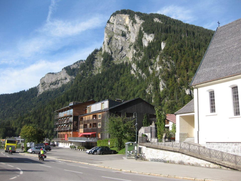 Ansicht von der Straße Hotel Krone in Au