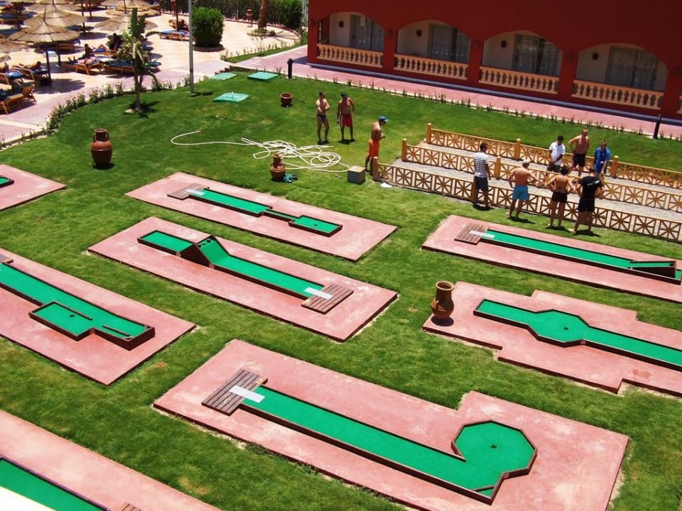 Boga und Minigolfplatz Pickalbatros Alf Leila Wa Leila Resort - Neverland Hurghada