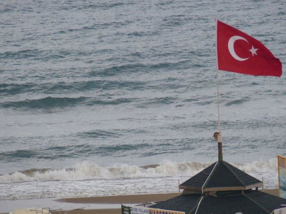 Bei Regen und Wind Sunis Kumköy Beach Resort Hotel & Spa