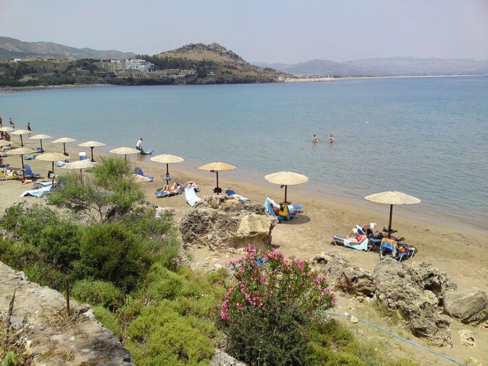 kostenlose Liegestühle Lindos Mare, Seaside Hotel