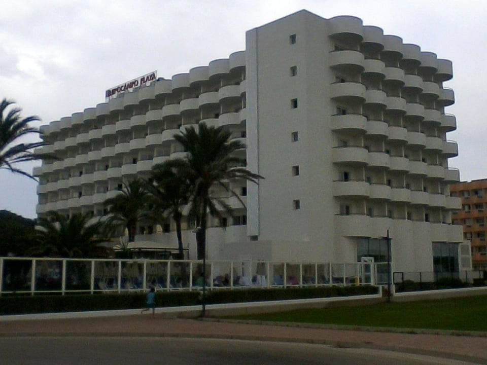 Hipotels Hipocampo Playa Blick aus Richtung Strand Hipotels Hipocampo Playa