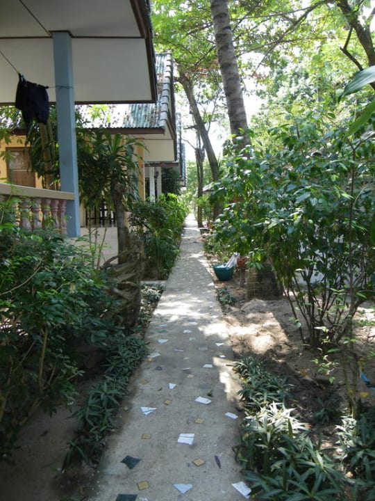 Gartenanlage Coconut Calm Beach Bungalows