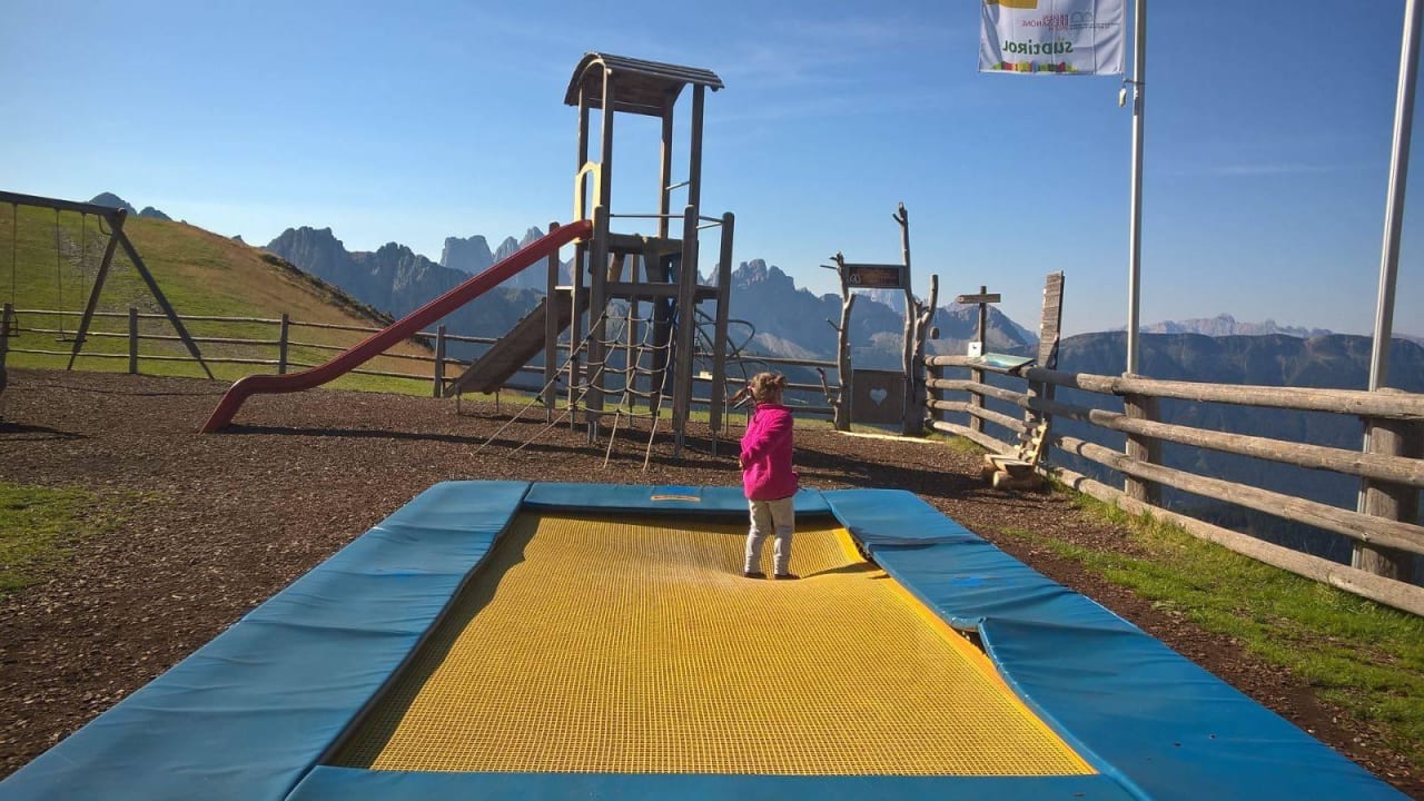 Trampolin  Hotel Rossalm