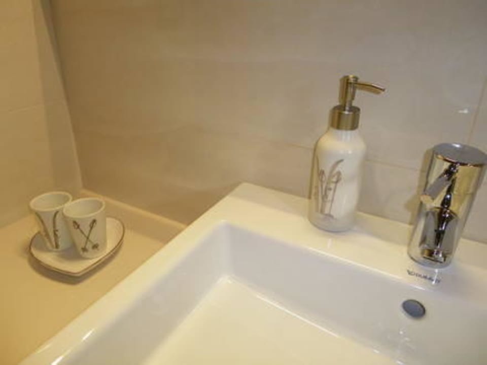 Detail Badezimmer Mountain Chalet Pra Ronch