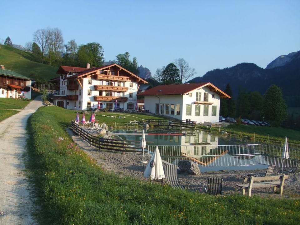 Kurz nach Sonnenaufgang 7:30 Uhr Naturhotel Reissenlehen