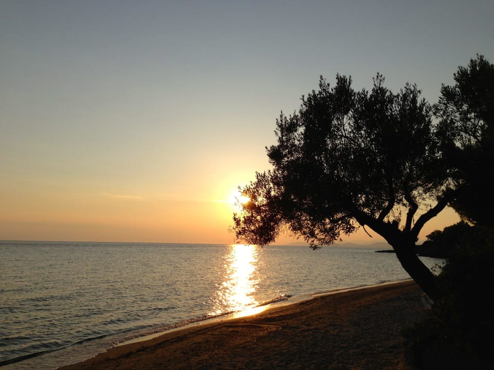 Sonnenuntergang  Anthemus Sea Beach Hotel & Spa