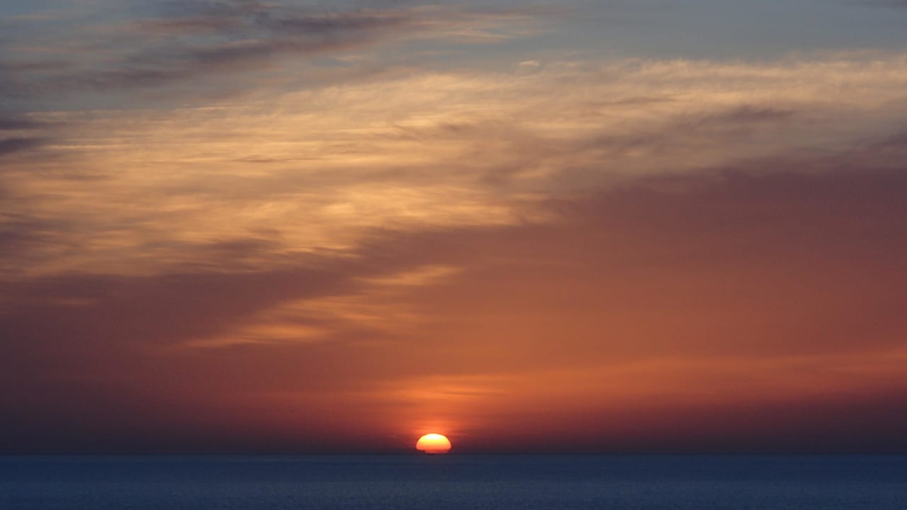 Sonnenaufgang - vom Zimmer fotografiert Pickalbatros Citadel Resort