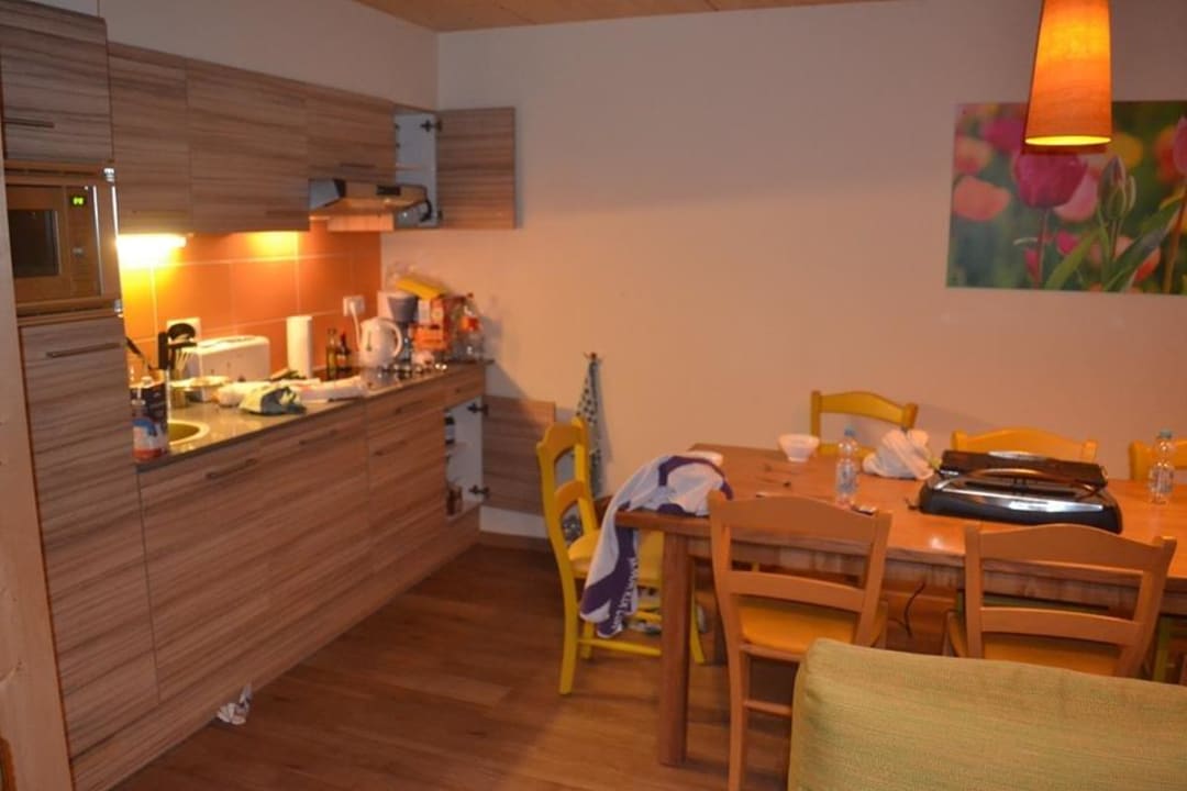 Küche mit Wohnzimmer Center Parcs Park Bostalsee