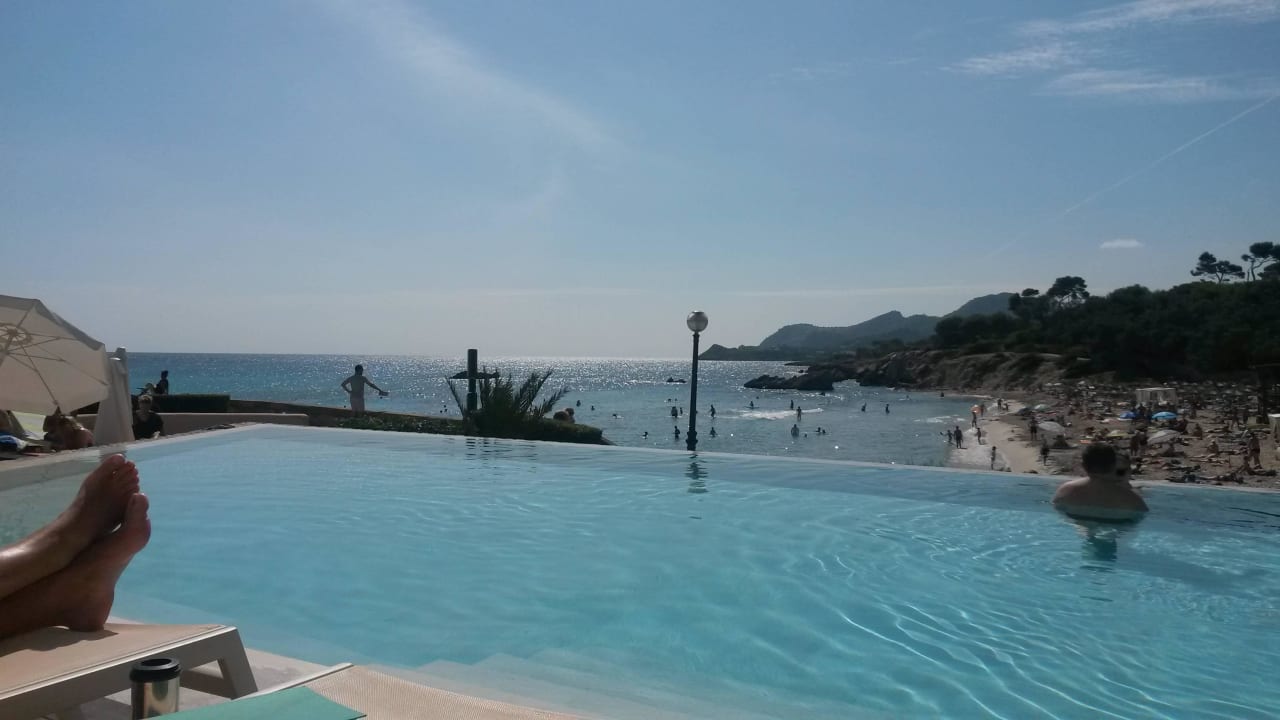 Mit Blick zum Strand Son Moll Sentits Hotel & Spa