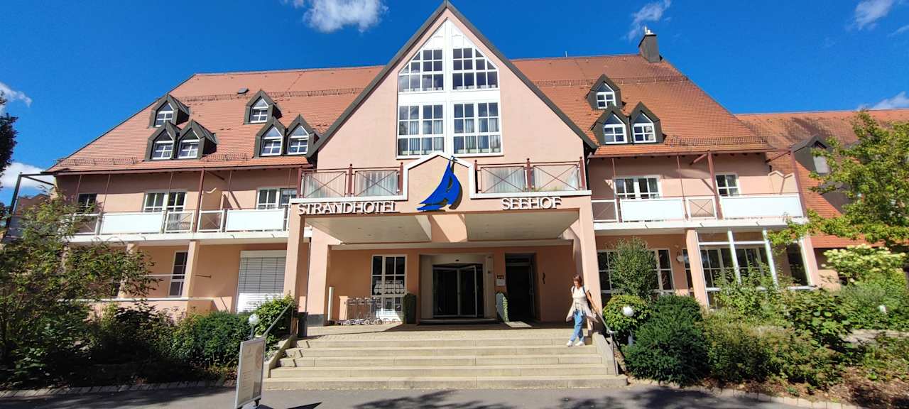Außenansicht Strandhotel Seehof