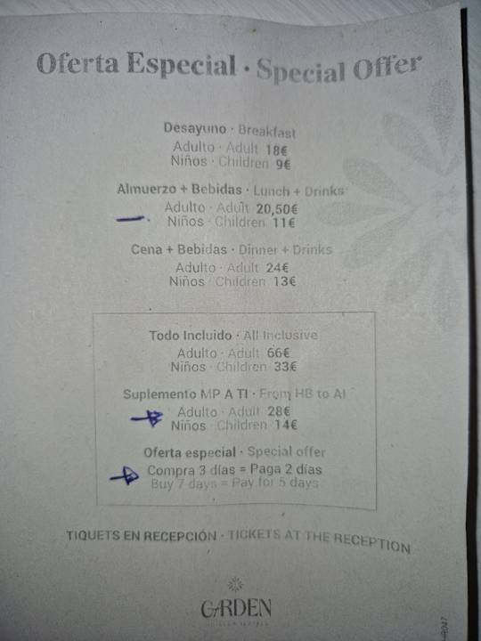 Gastro Alcudia Garden Aparthotel