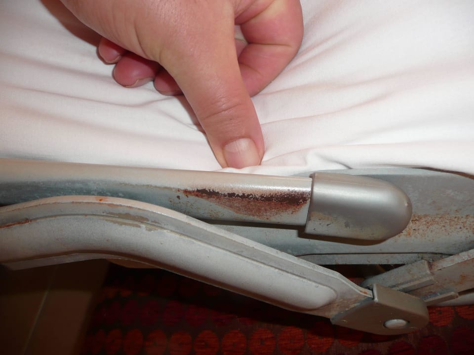 Verletzungsgefahr beim Aussteigen Hotel Riu Touareg