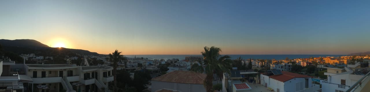 Abendsonne - Aussicht vom Balkon Eurohotel Katrin Suites - Adults only