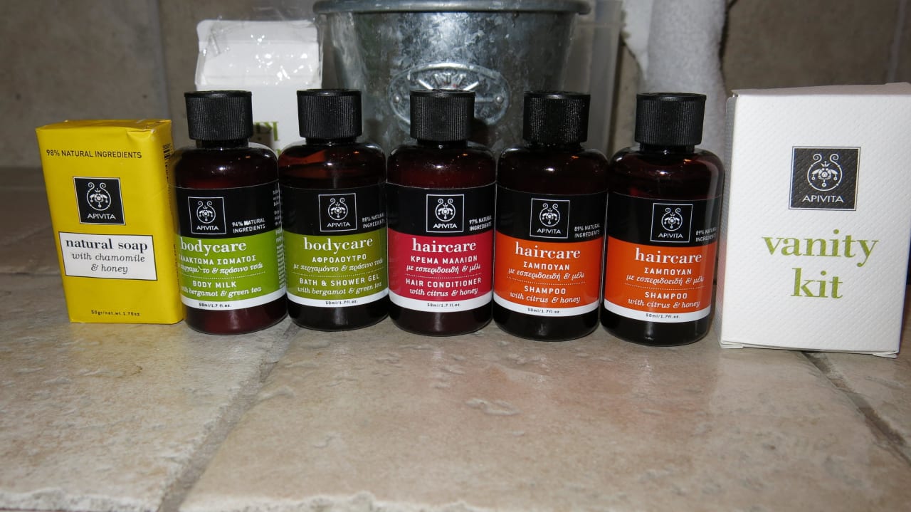 Средства для душа. Ekies All Senses Resort, a Member of Design Hotels