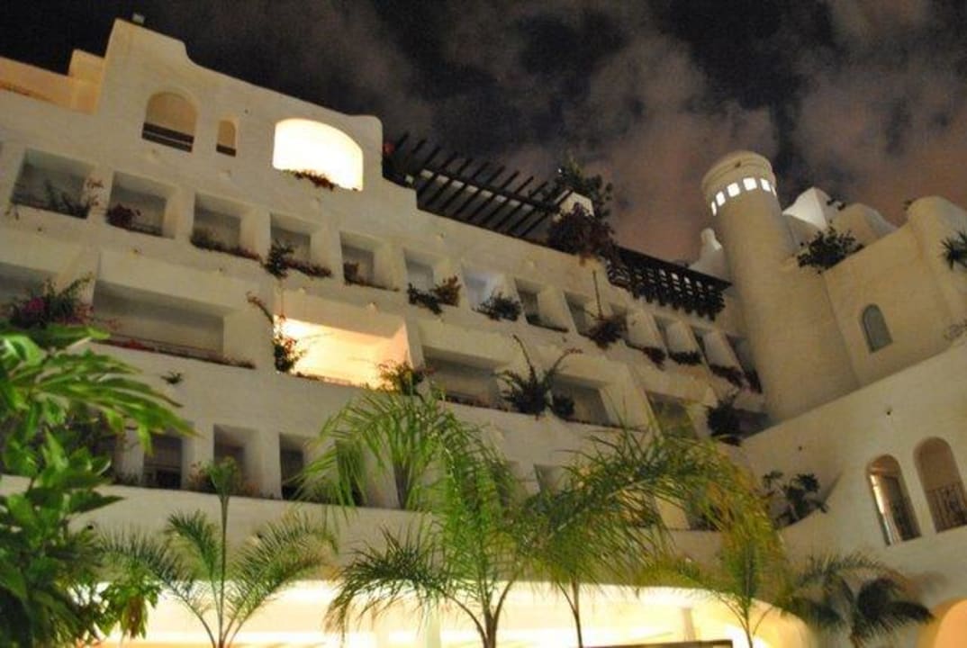 Blick vom Innenhof Dreams Jardín Tropical