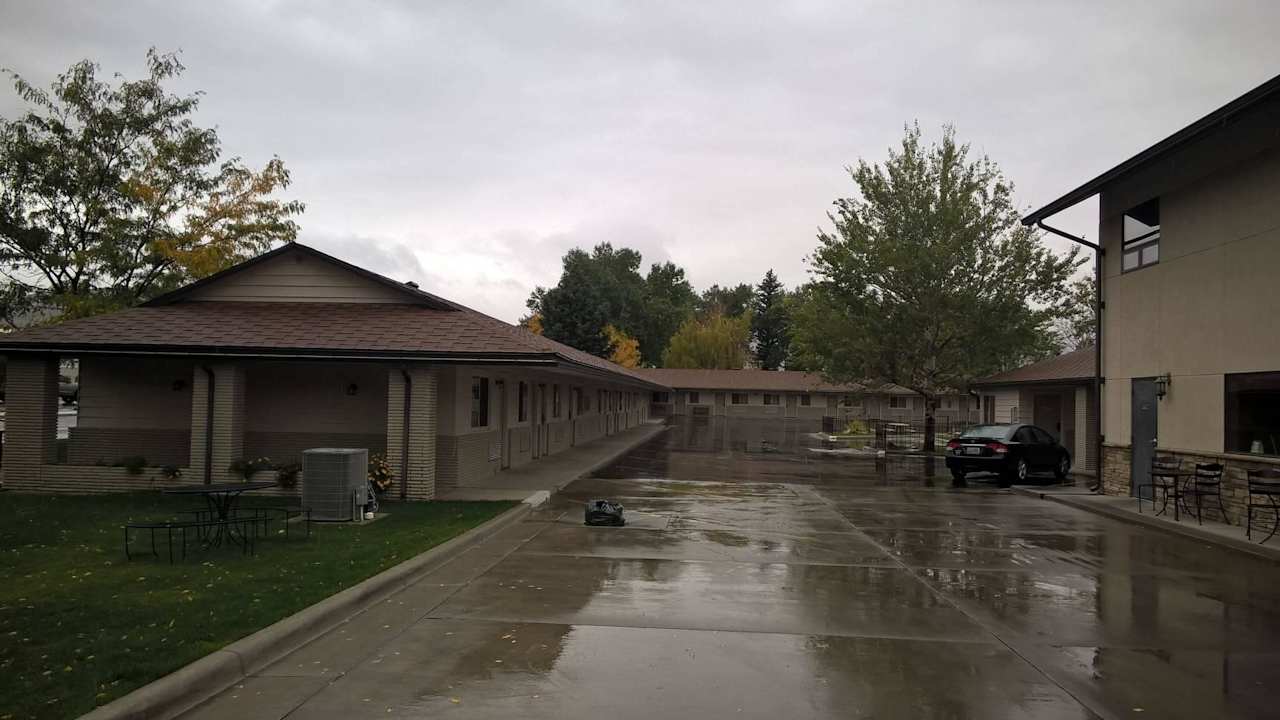 Typische Motelanlage Best Western Hotel Sunset Motor Inn