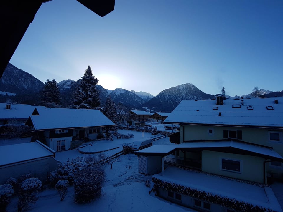 Ausblick aus Wohnung 9 Oberstdorfer Ferienwelt