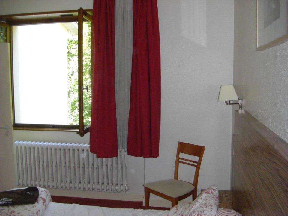 Blick auf das Fenster Hotel du Parc