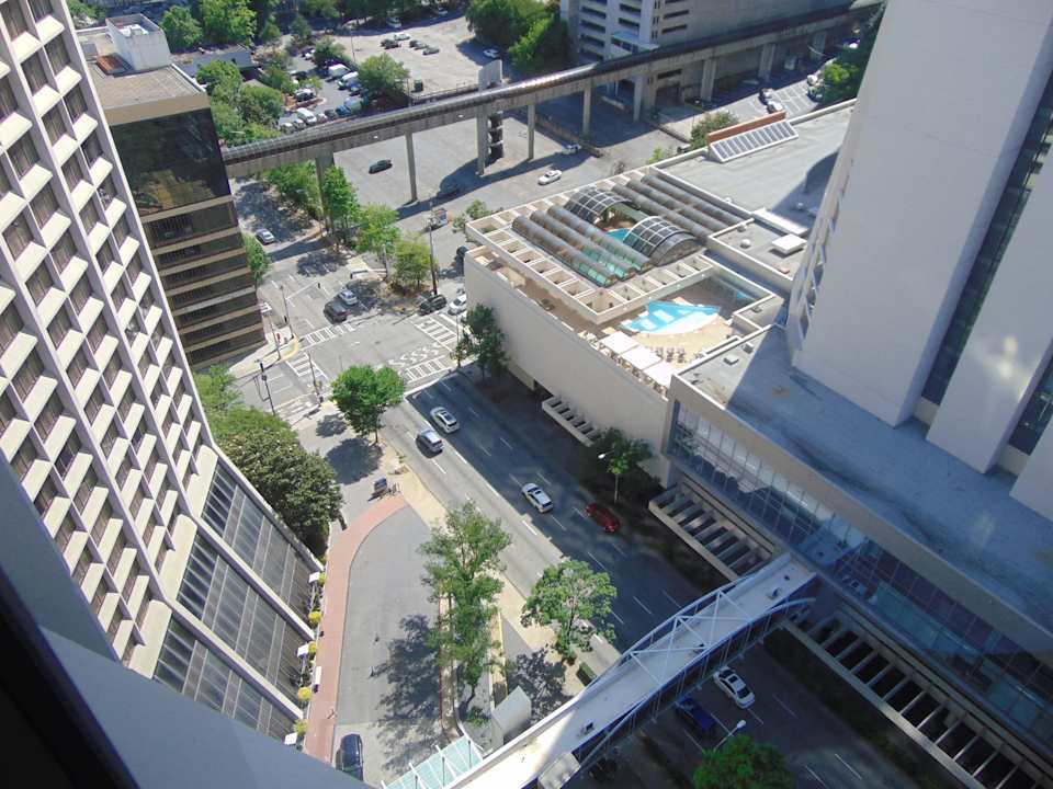 Ausblick Hotel Hilton Atlanta