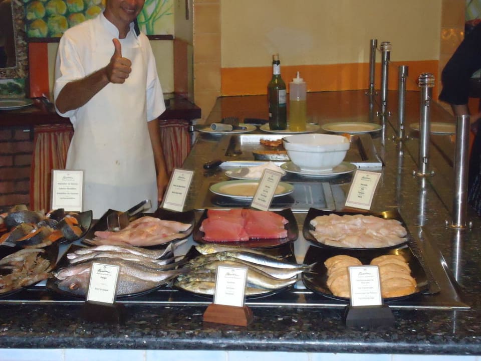 Eines der Mittagsbuffet Paradisus Princesa del Mar Resort & Spa - Adults only