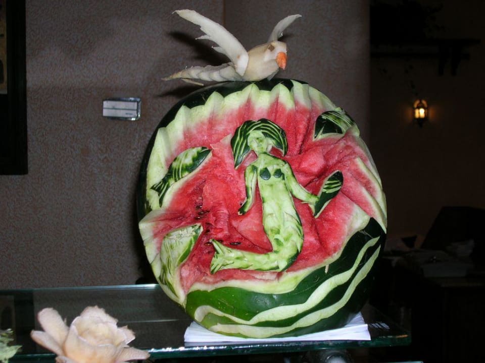 Dekoration beim Abendessen Hotel Nubian Village