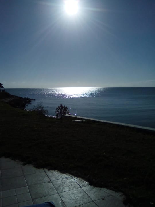 Blick vom Liegestuhl Hotel Bel Azur Thalasso & Bungalows