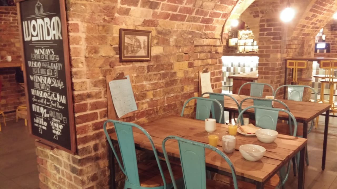 Restaurant Wombat's City Hostel London