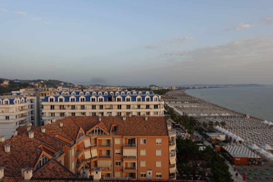 Ausblick Albanian Star Hotel
