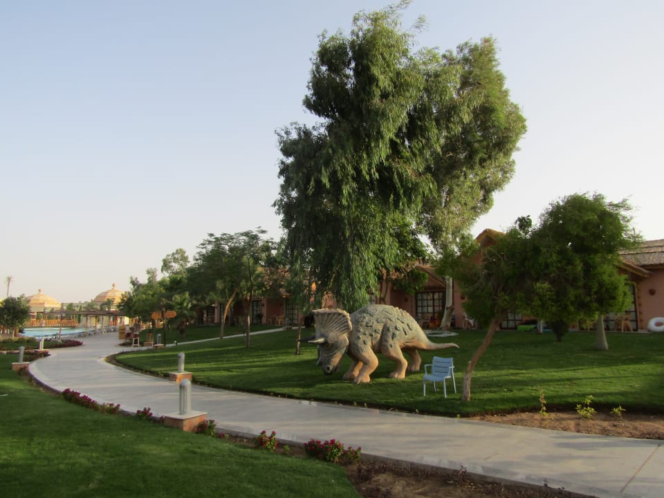 Gartenanlage Pickalbatros Jungle Aqua Park Resort - Neverland Hurghada