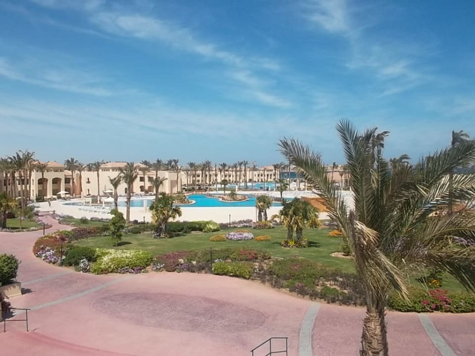 Blick auf die Anlage Cleopatra Luxury Resort Makadi Bay