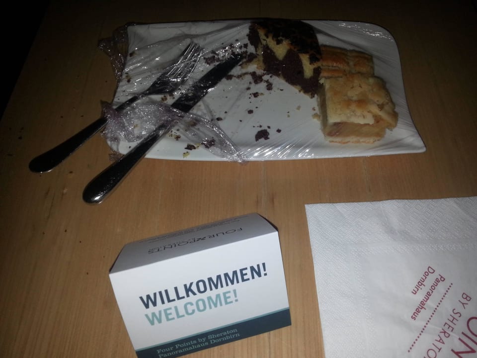 Welcome amenity Four Points by Sheraton Panoramahaus Dornbirn