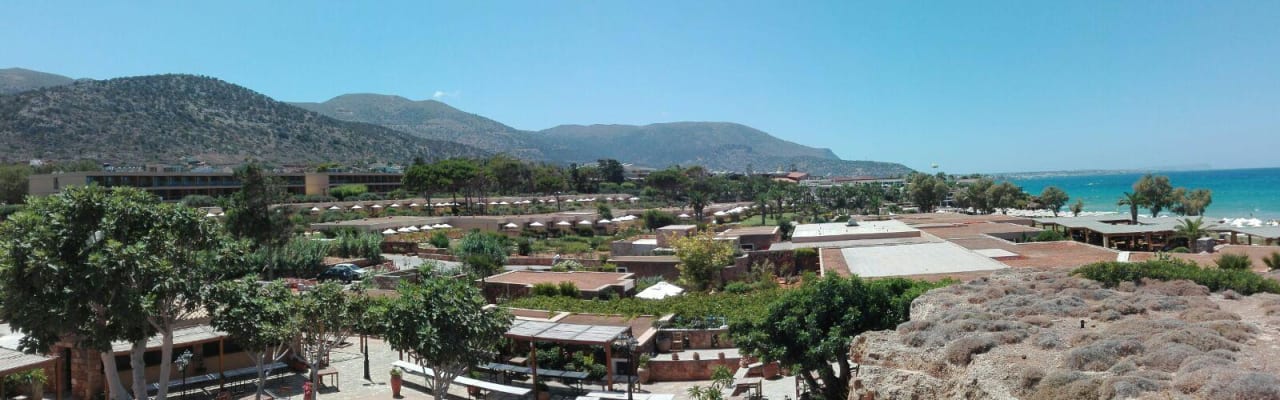 Von oben Kernos Beach Hotel & Bungalows