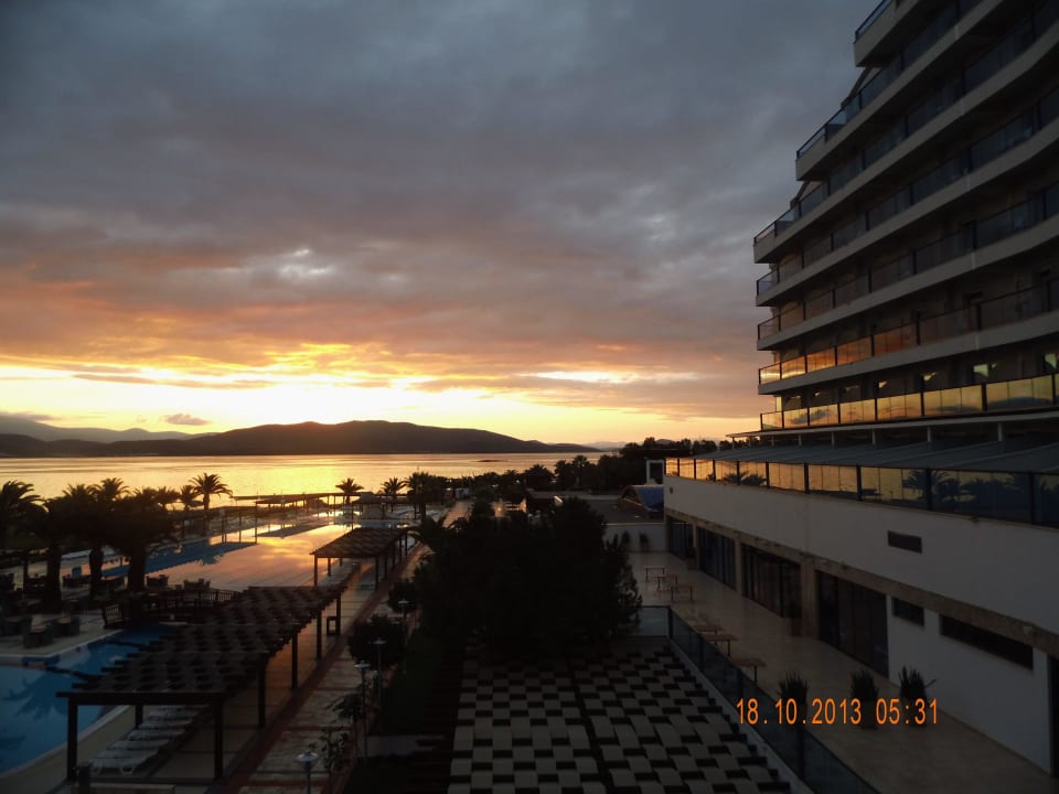 Sicht vom Balkon Venosa Beach Resort & Spa