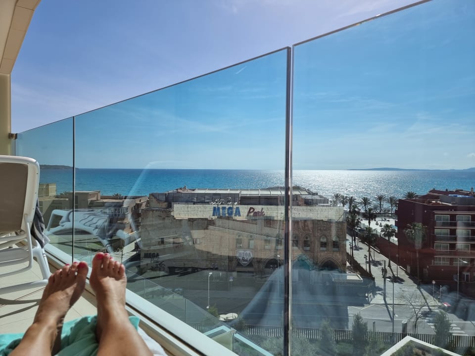 Ausblick Hipotels Gran Playa De Palma