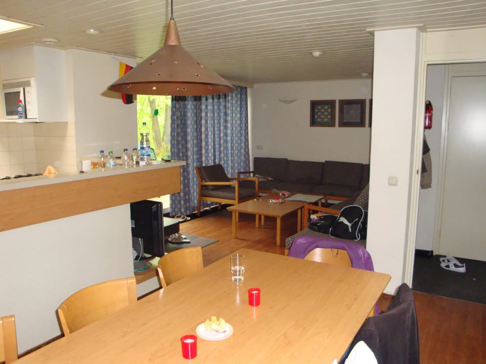 8P Premium Bungalow - Wohnzimmer Center Parcs De Eemhof