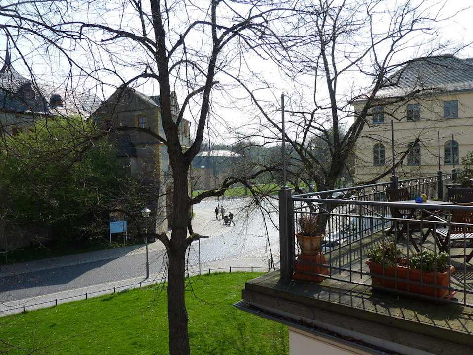 Blick zur Strasse Hotel Die kleine Residenz