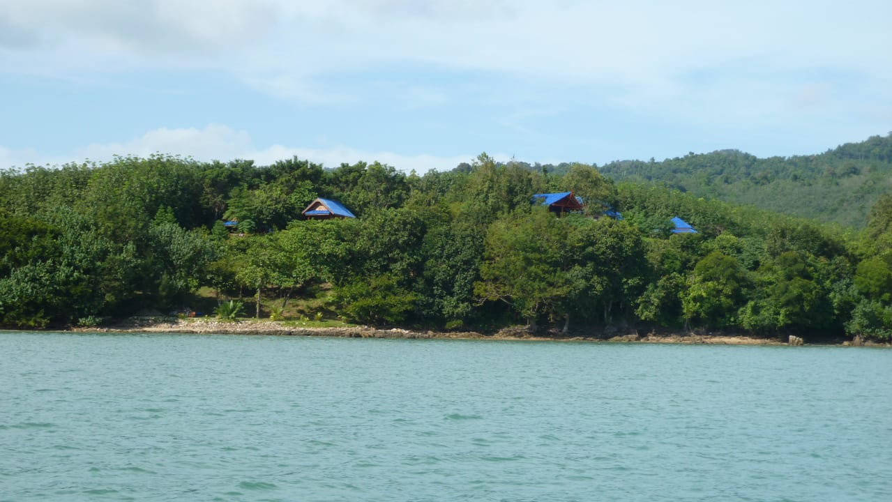 Blick vom Meer aus Esmeralda View Resort