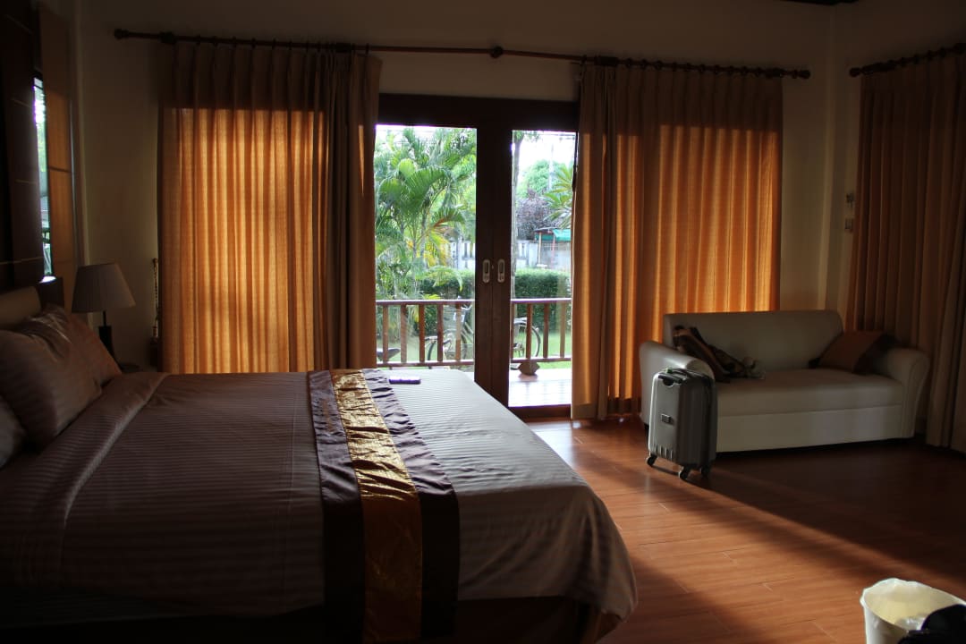 Blick zur Terrasse Ban Krut B.B. Resort