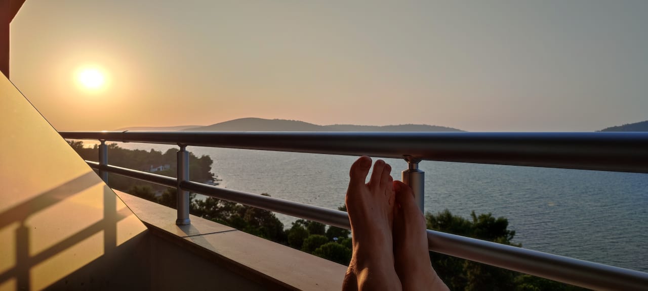 Ausblick La Blanche Island Bodrum