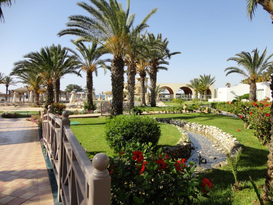 Top gepflegte Gartenanlage Steigenberger Marhaba Thalasso Hammamet