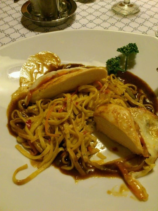 Teil vom Menü Hotel Bacher Asitzstubn