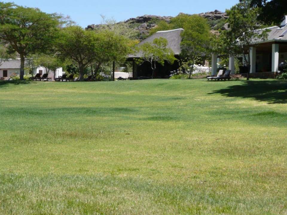 Außenanlage Hotel Bushmans Kloof Reserve