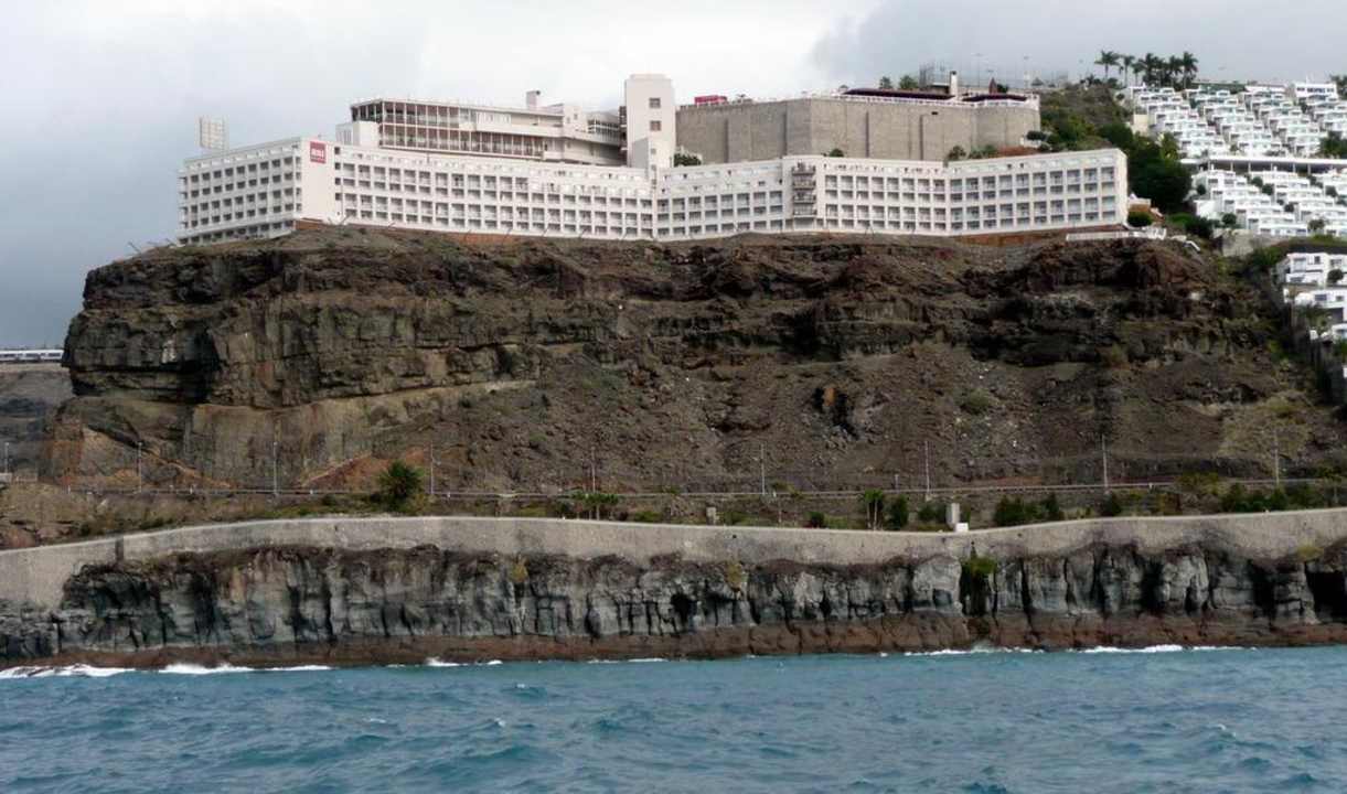 View from the sea Hotel Riu Vistamar