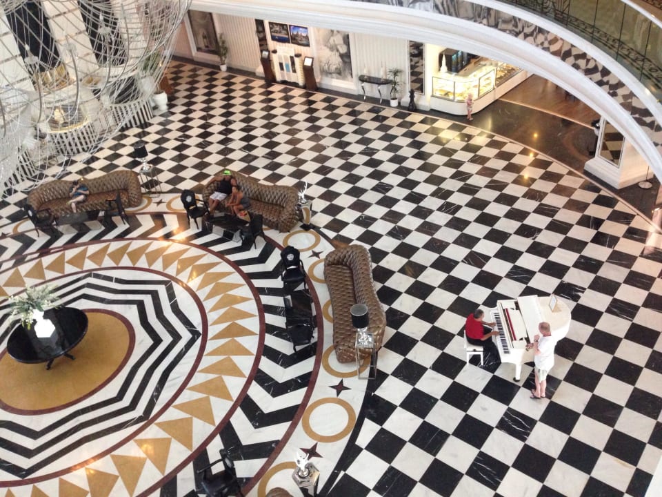 Lobby von oben Hotel Delphin Imperial