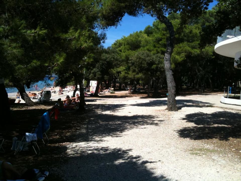 Zwischen Hotel und Strand richtung Leuchtturm Hotel Pinija