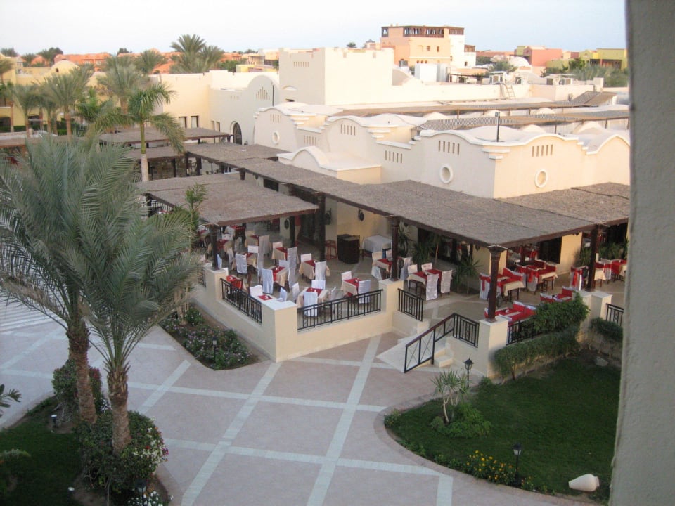 Außenrestaurant Hotel JAZ Makadi Star & Spa