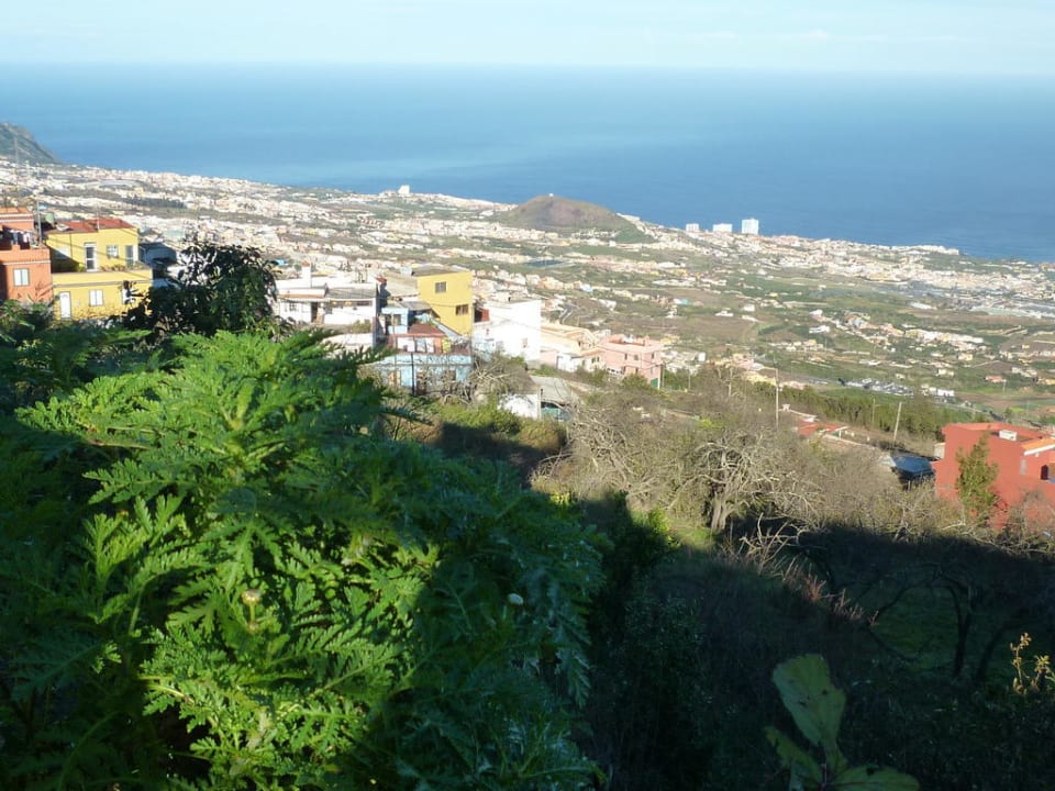 Blick auf Orotava & Puerto de la Cruz Finca Boruguita